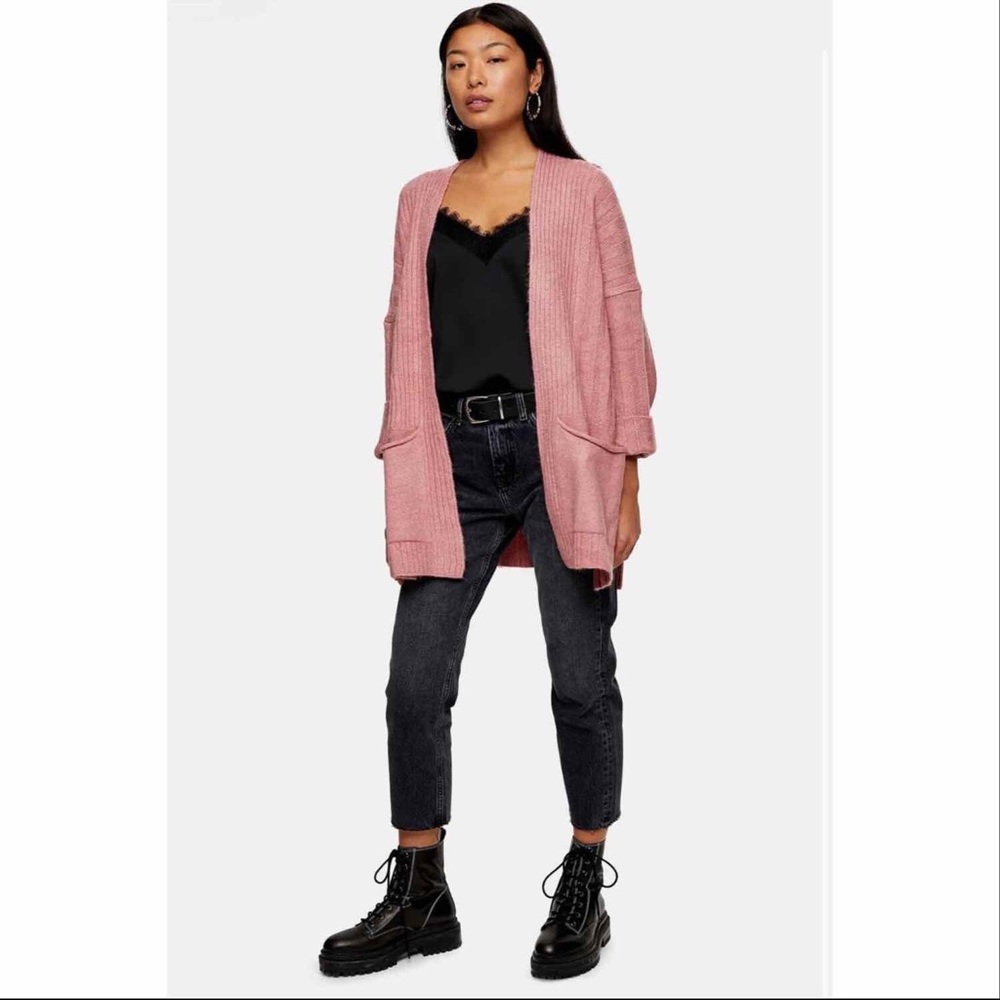 Topshop Oversized Cardigan